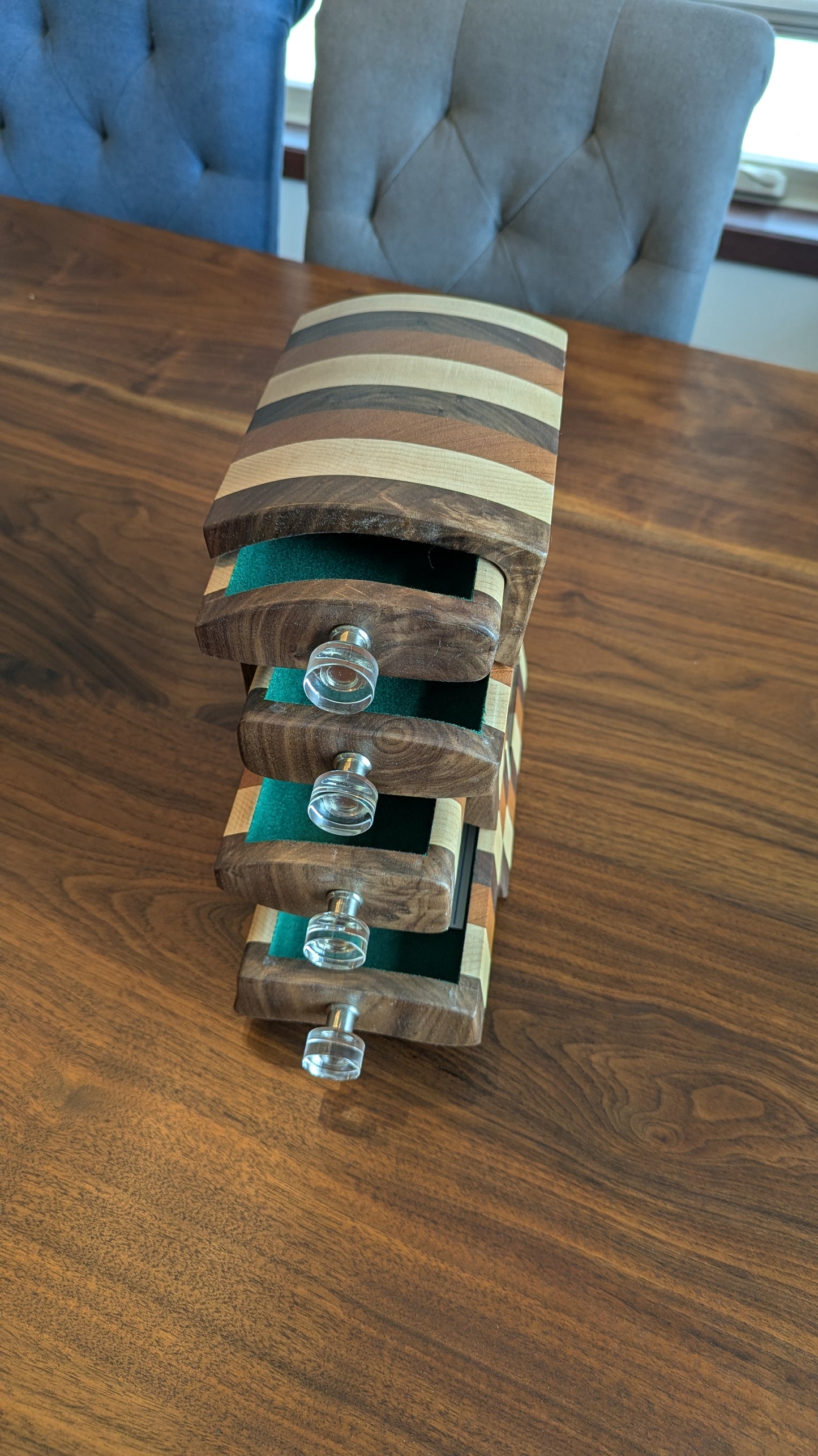 Bandsaw Box - Walnut, Maple, Cherry