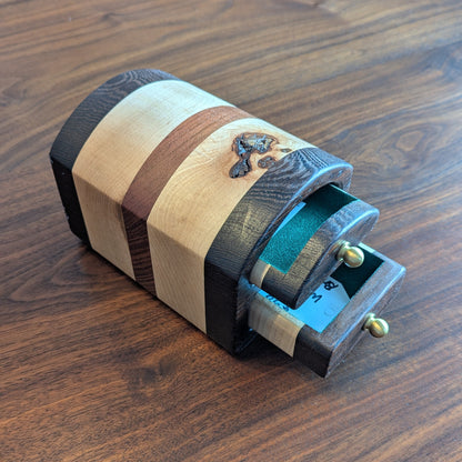 Bandsaw Box – Wenge, Maple & Brazilian Cherry - 2